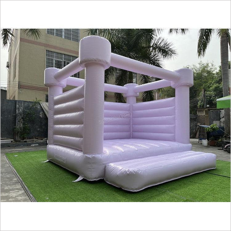 Commercial Custom Color Pastel Colour Bouncy Castle, Pastel Purple Bounce House For Party - Inflatable-Zone