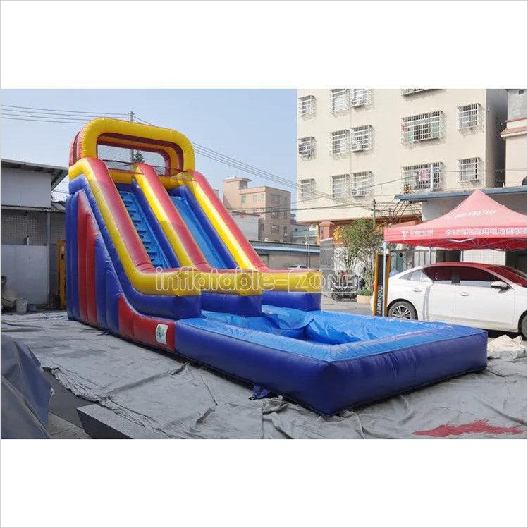 Inflatable Slide Adult Size Inflatable Water Slide Pool ,Backyard Inflatable Water Slide - Inflatable-Zone