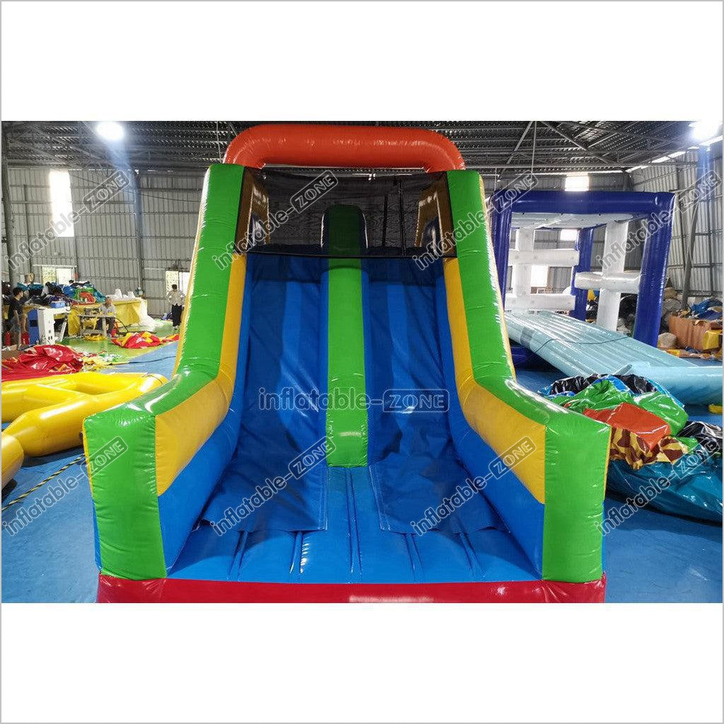 Commercial Amusement Park Inflatable Obstacle Course Slip And Slide Sports Games By Bounce - Inflatable-Zone