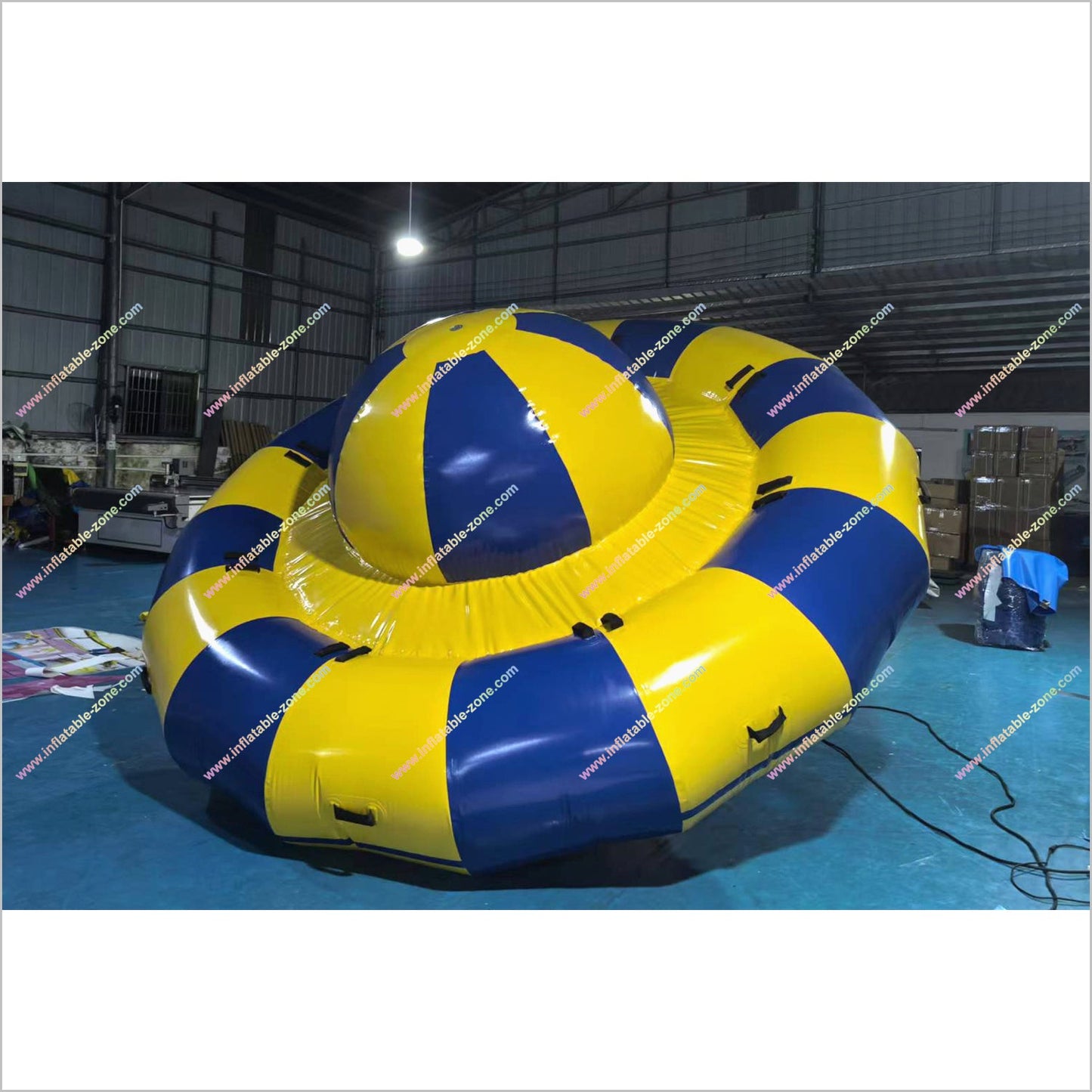 Saturn Inflatable Water Toy Rotation Floating Water Games Inflatable Disco Boat Fun Toys For Lake - Inflatable-Zone