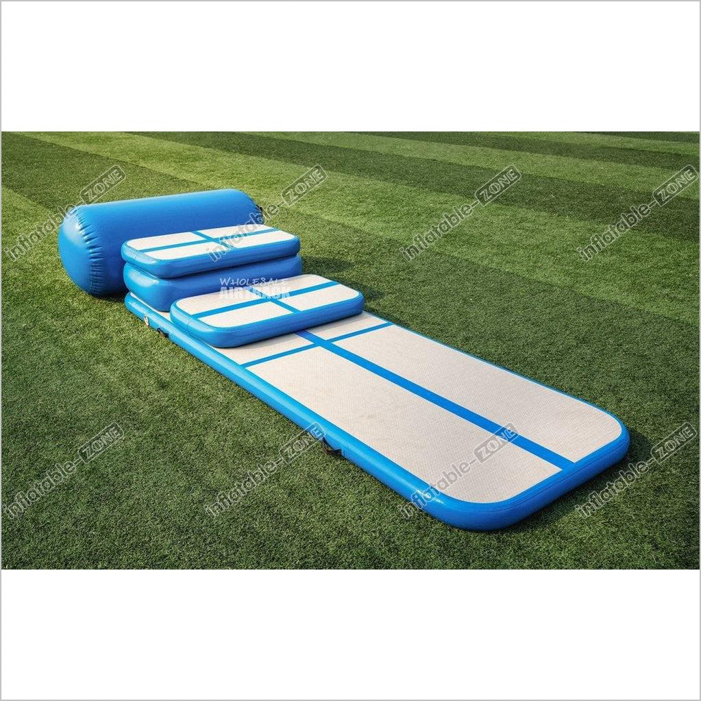 Air Tumble Track Set Gymnastics Inflatable Tumble Track Home - Inflatable-Zone
