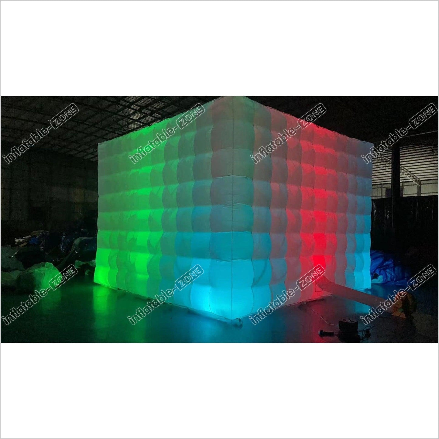 Led Nightclub Bouncy Castle Blow Up Nightclub Hire Inflatable Nightclub Bounce House Night Club - Inflatable-Zone