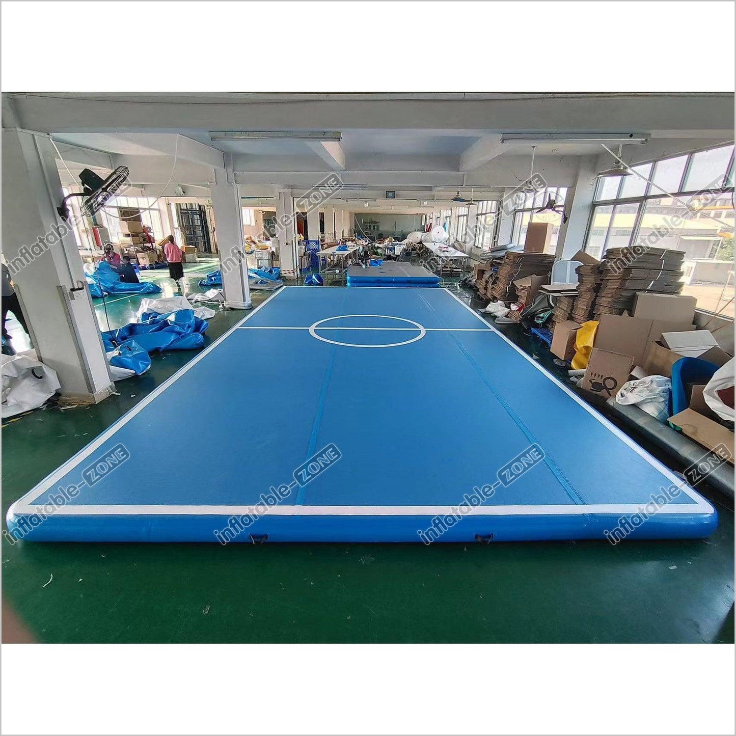 Gym Air Floor Air Tumble Track Factory Basketball Tumbling Air Floor For Training - Inflatable-Zone