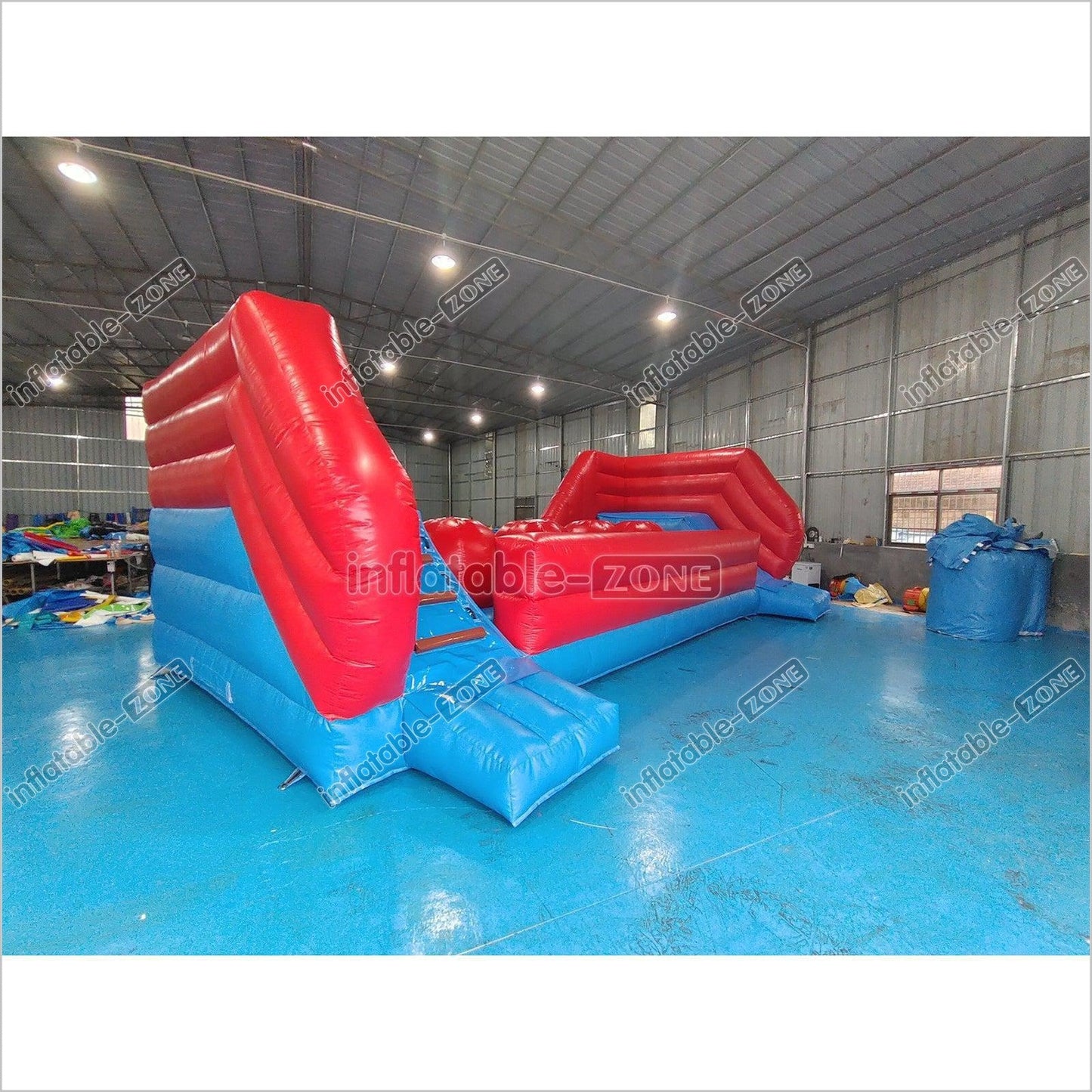 Inflatable Big Balls Wipeout Run Sports Game Inflatable Obstacle Course - Inflatable-Zone