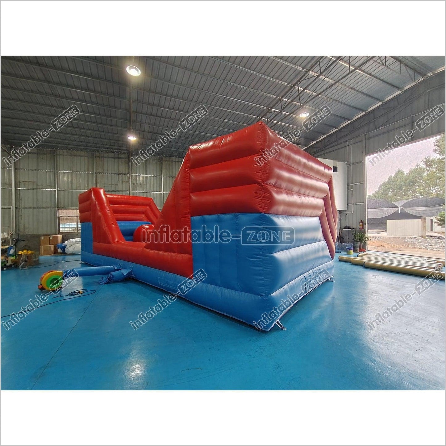 Inflatable Big Balls Wipeout Run Sports Game Inflatable Obstacle Course - Inflatable-Zone