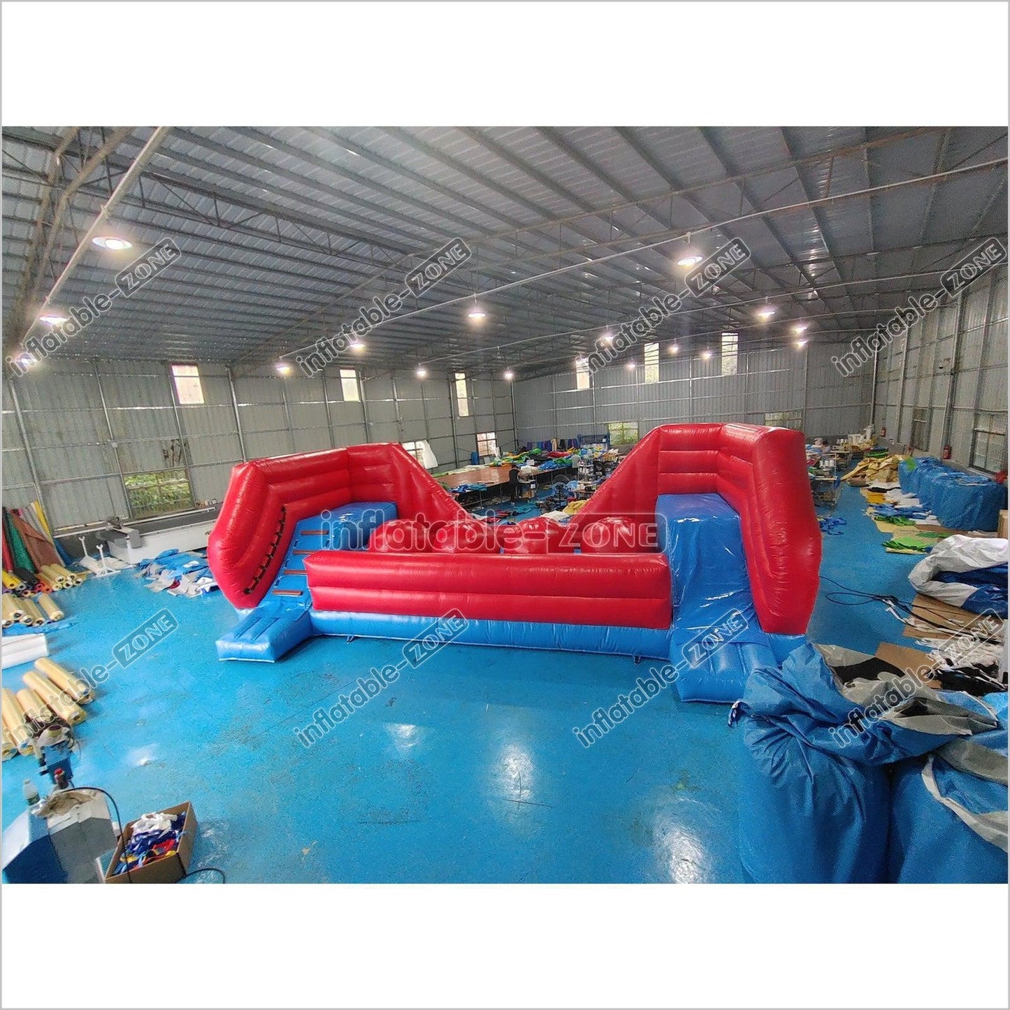 Inflatable Big Balls Wipeout Run Sports Game Inflatable Obstacle Course - Inflatable-Zone