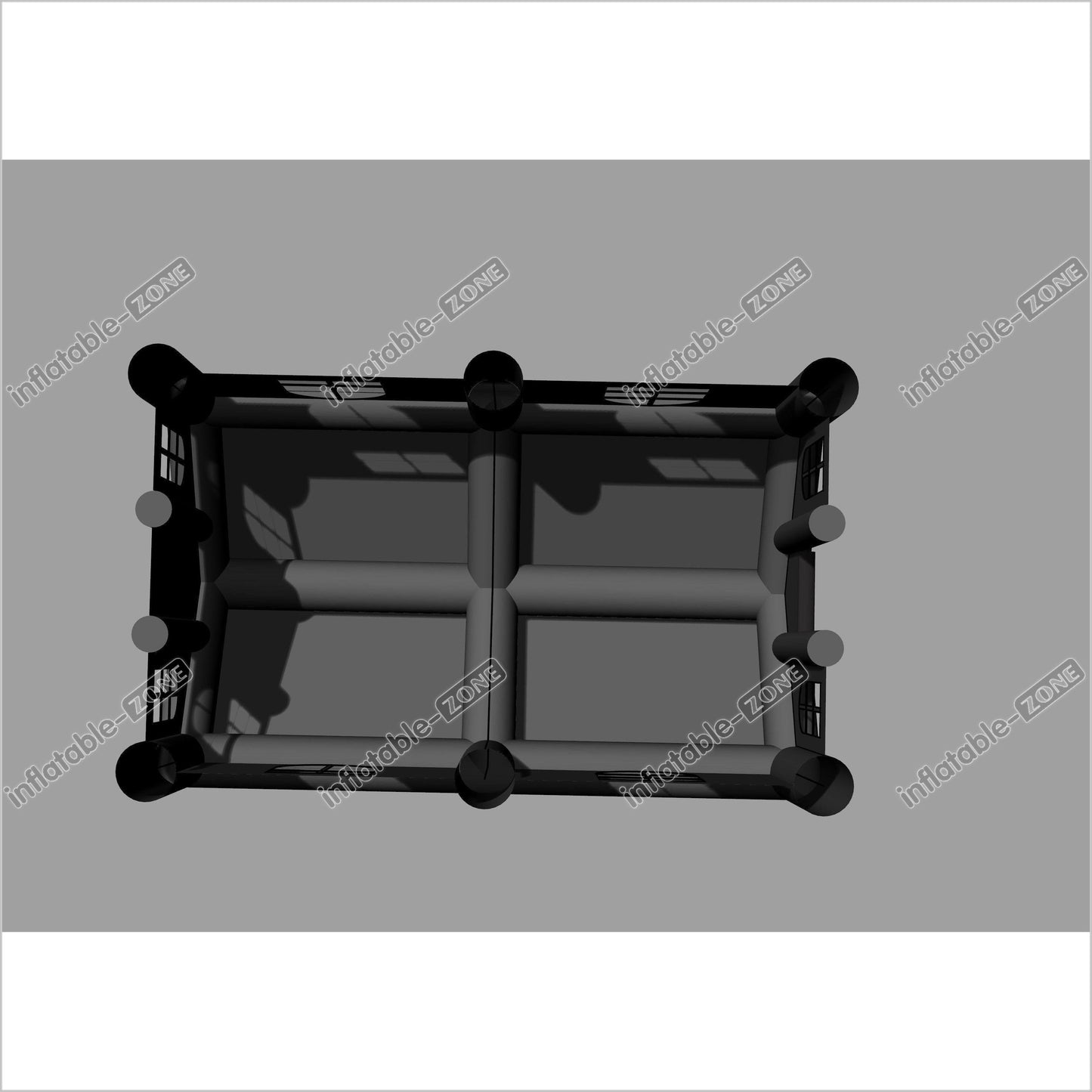 Outdoor Black Inflatable Wedding Party Tent Dining Room Inflatable Camping Tent - Inflatable-Zone
