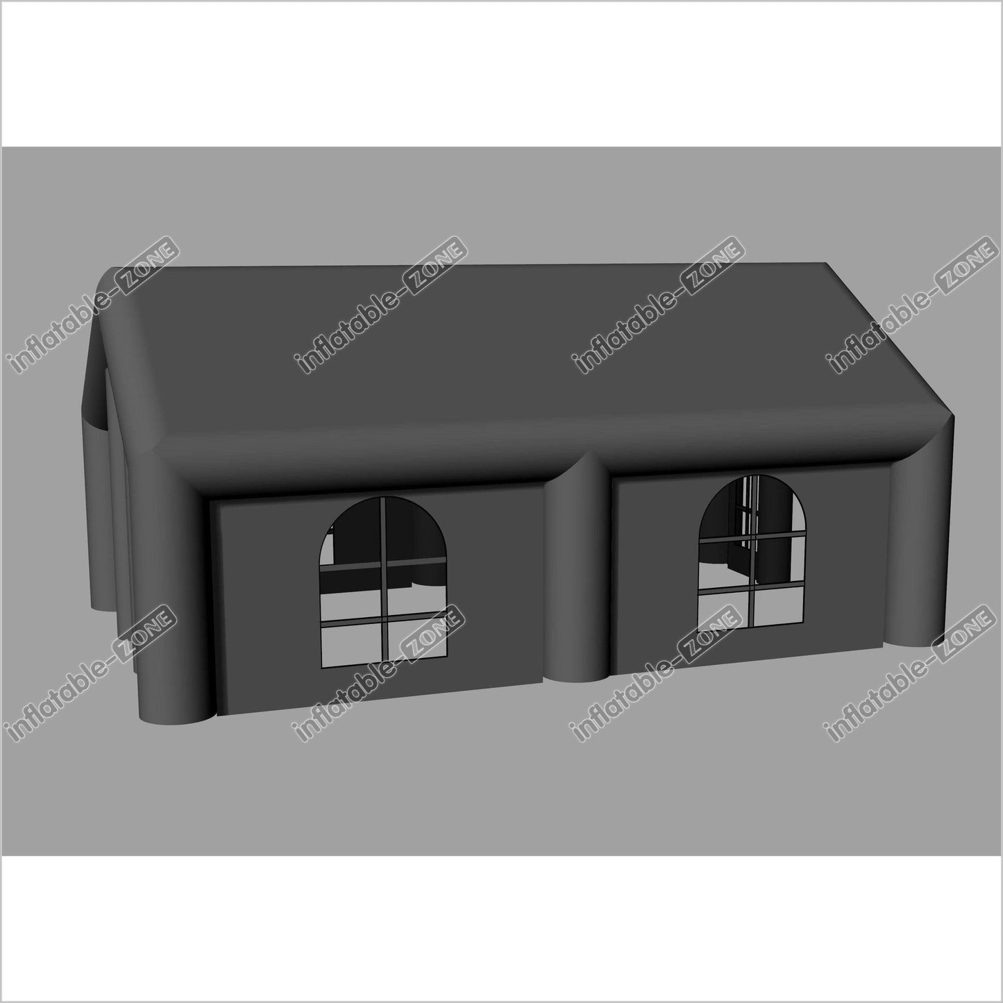 Outdoor Black Inflatable Wedding Party Tent Dining Room Inflatable Camping Tent - Inflatable-Zone