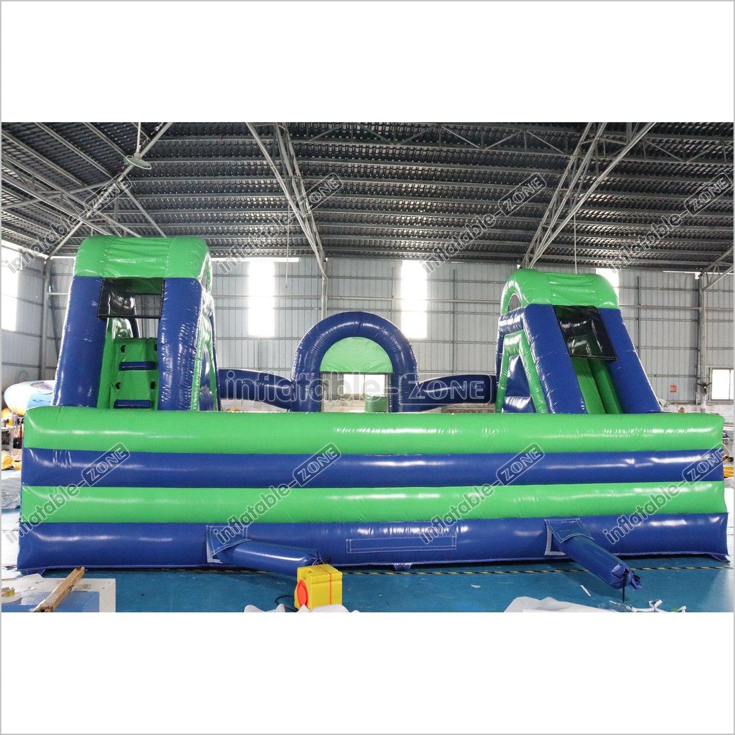 Commercial Grade Inflatable Bounce House, Bounce Castle With Double Slide Combo - Inflatable-Zone