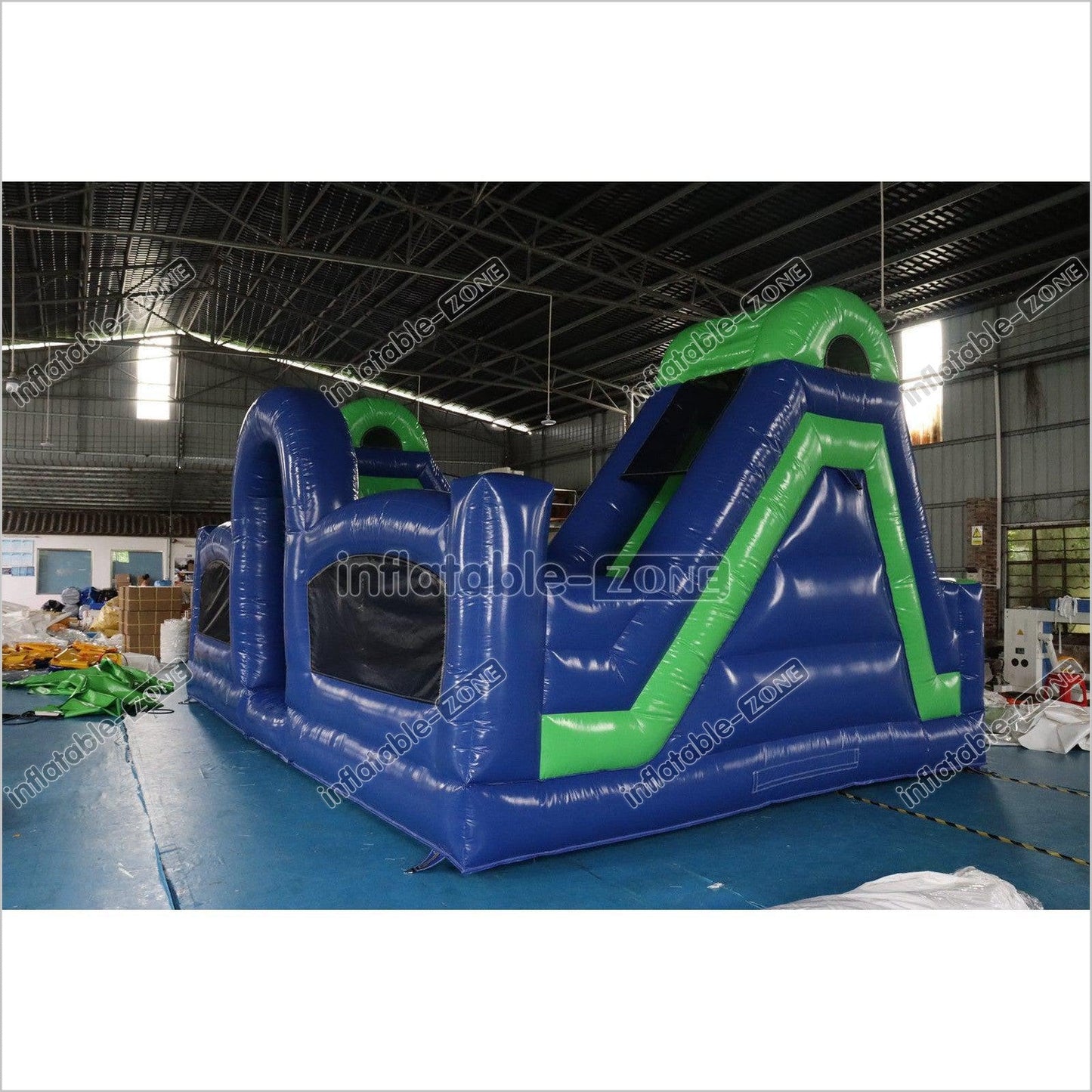 Commercial Grade Inflatable Bounce House, Bounce Castle With Double Slide Combo - Inflatable-Zone