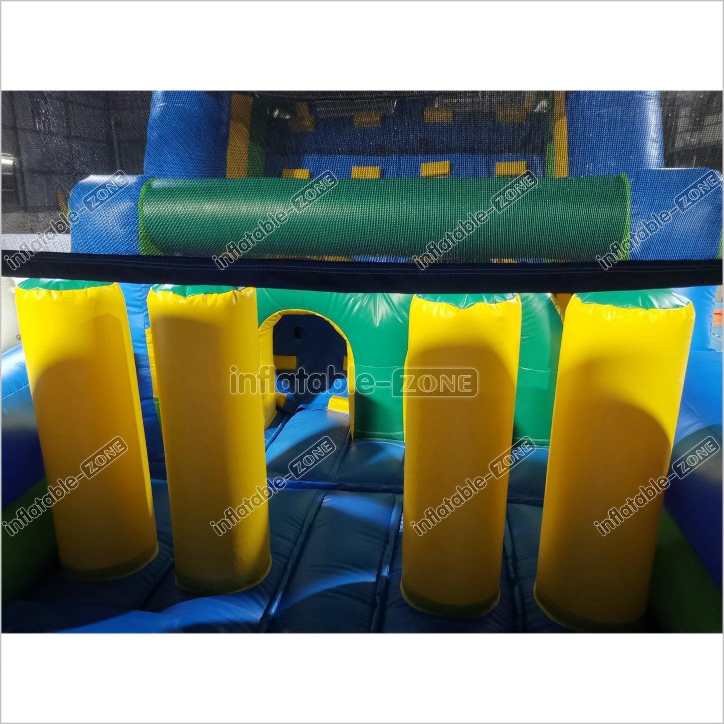 Inflatable Backyard Obstacle Course Slide Ninja Playgrounds Obstacle Course Bouncy Castle - Inflatable-Zone