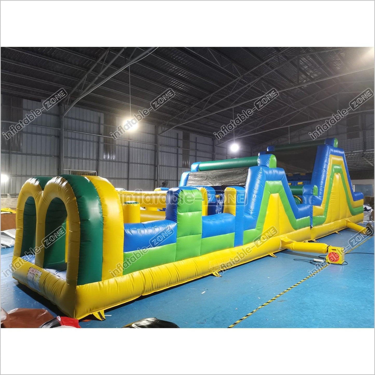 Inflatable Backyard Obstacle Course Slide Ninja Playgrounds Obstacle Course Bouncy Castle - Inflatable-Zone