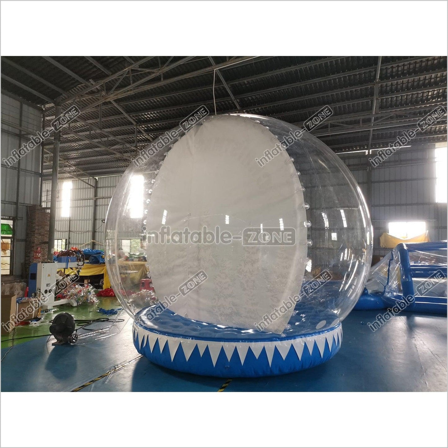Inflatable Christmas Bubble Tent Inflatable Snow Globe Transparent Dome - Inflatable-Zone