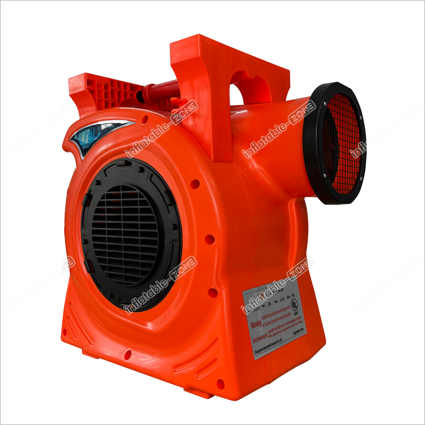 Commercial 1100W (1.5Hp) Air Blower For Big Inflatables - Inflatable-Zone