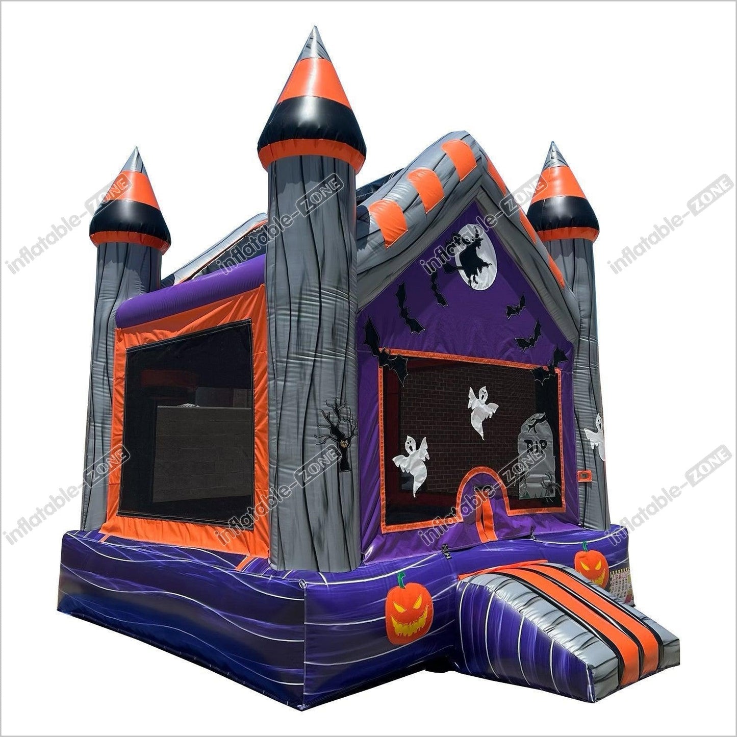 Outdoor Halloween Bouncy Castle Commercial Grade Inflatable Jumping Bounce House Business - Inflatable-Zone