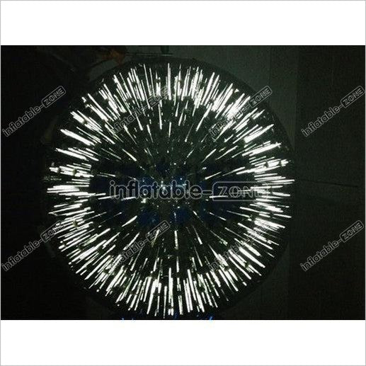 Shinning Zorb Ball Inflatable Light Zorb Ball, Commercial Funny White Transpa Light Inflatable Zorb Ball - Inflatable-Zone