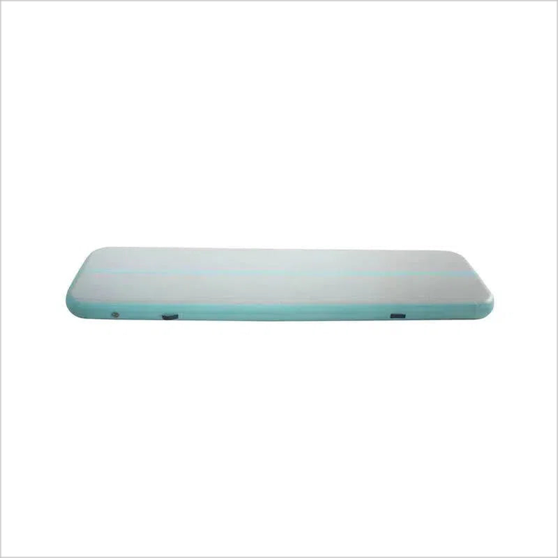 Beautiful Mint Green Air Gymnastics Track Mat - Inflatable-Zone