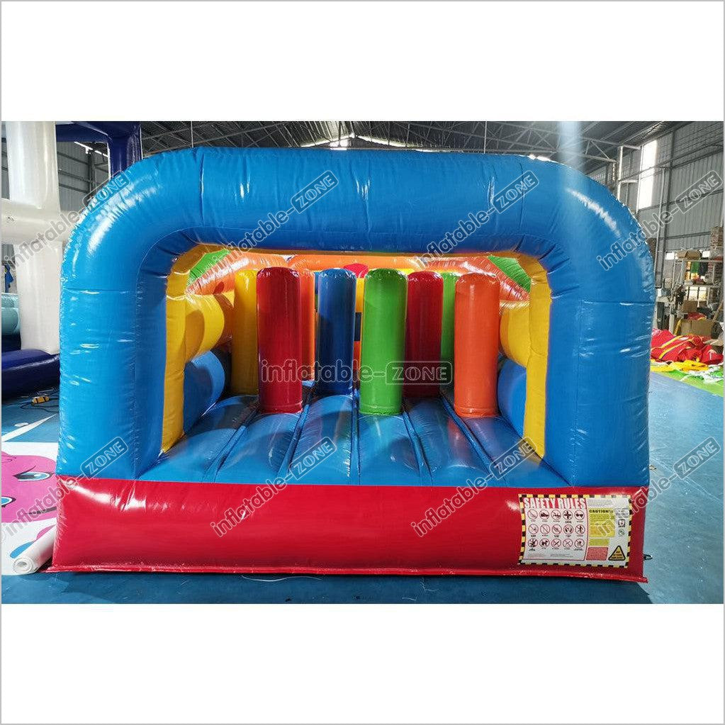 Commercial Amusement Park Inflatable Obstacle Course Slip And Slide Sports Games By Bounce - Inflatable-Zone