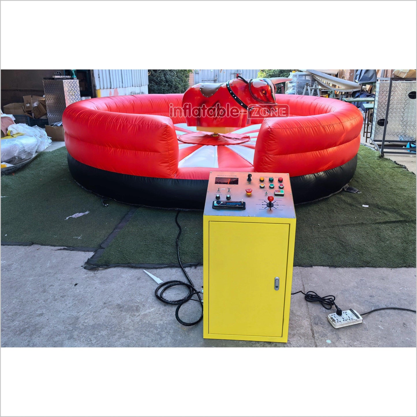 Bull Ride Machine Price Electronic Bull Inflatable Mechanical Bull Riding Near Me - Inflatable-Zone