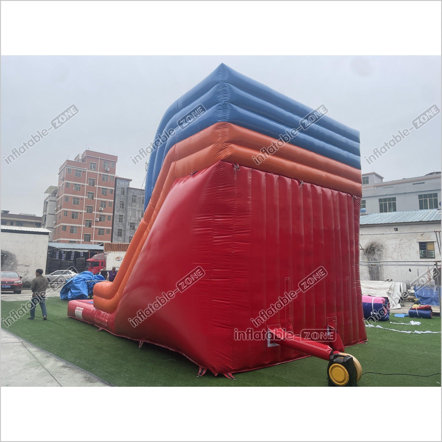 Giant Inflatable Water Slide Fun Big Funny Inflatable Outdoor Blow Up Swimming Pool With Slide - Inflatable-Zone