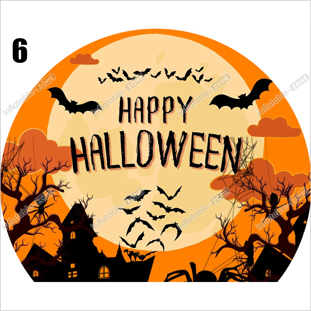 Inflatable Halloween Globe Haunted House Bounce House Pumpkin Snow Globe Bubble Photo Booth Airblown Inflatables - Inflatable-Zone