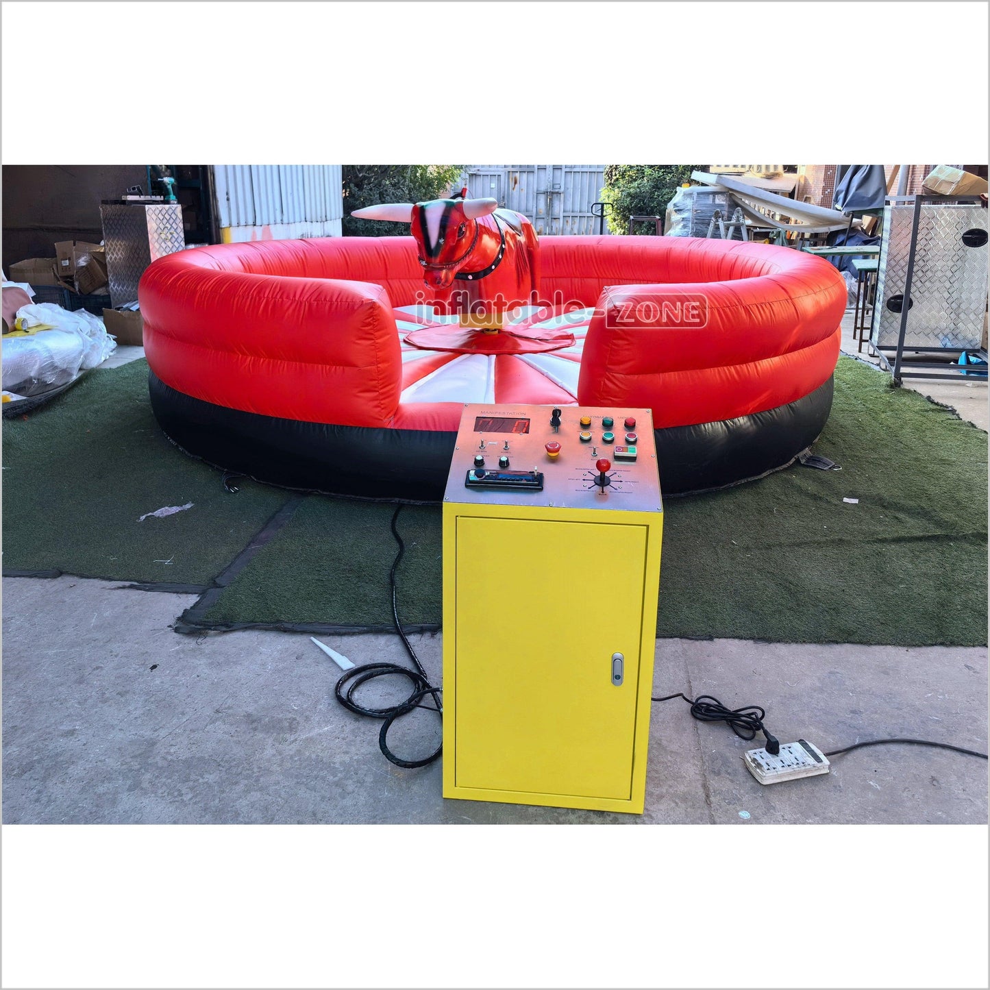 Bull Ride Machine Price Electronic Bull Inflatable Mechanical Bull Riding Near Me - Inflatable-Zone