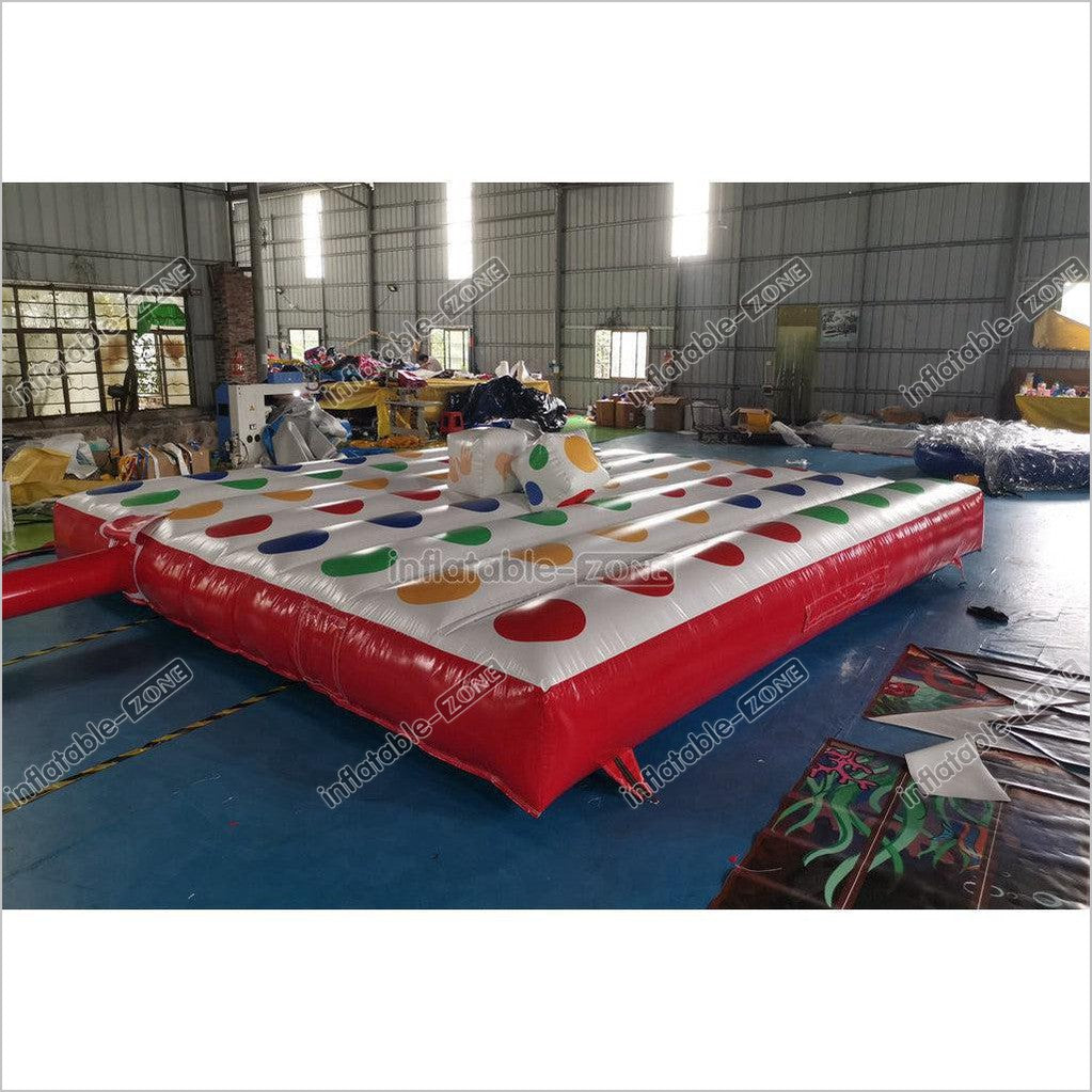 Super Fun Jumbo Inflatable Twister Game Indoors Or Outdoors Perfect For Parties And Events - Inflatable-Zone