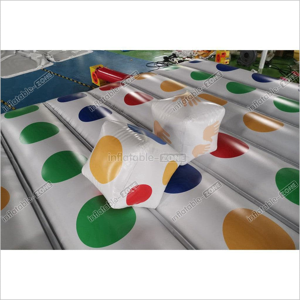 Super Fun Jumbo Inflatable Twister Game Indoors Or Outdoors Perfect For Parties And Events - Inflatable-Zone