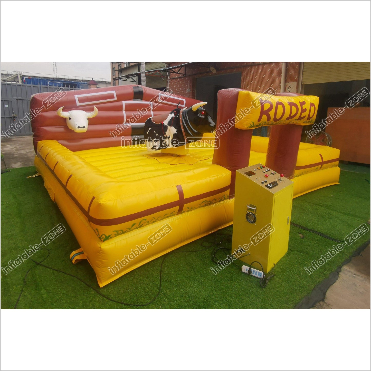 Fun Inflatable Bull Electric Bull Riding Inflatable Mechanical Bull Price - Inflatable-Zone