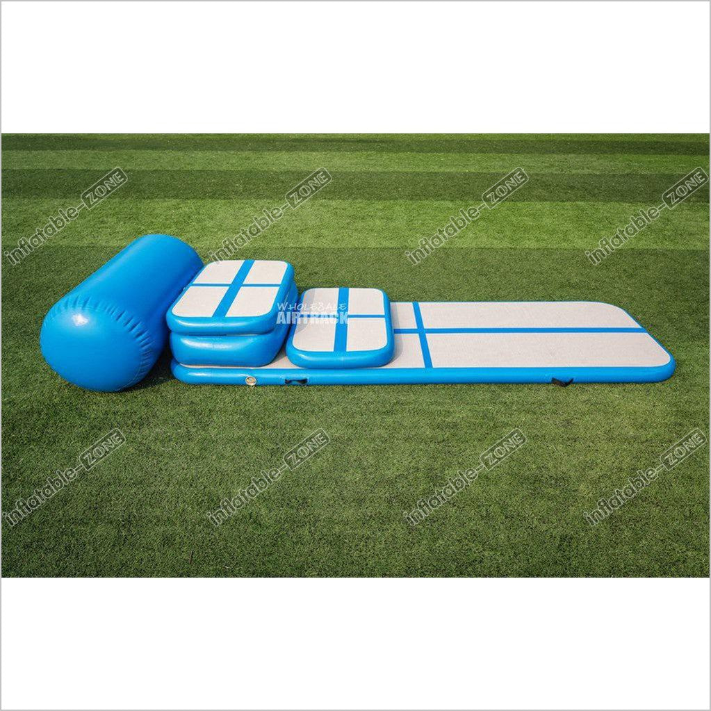 Air Tumble Track Set Gymnastics Inflatable Tumble Track Home - Inflatable-Zone