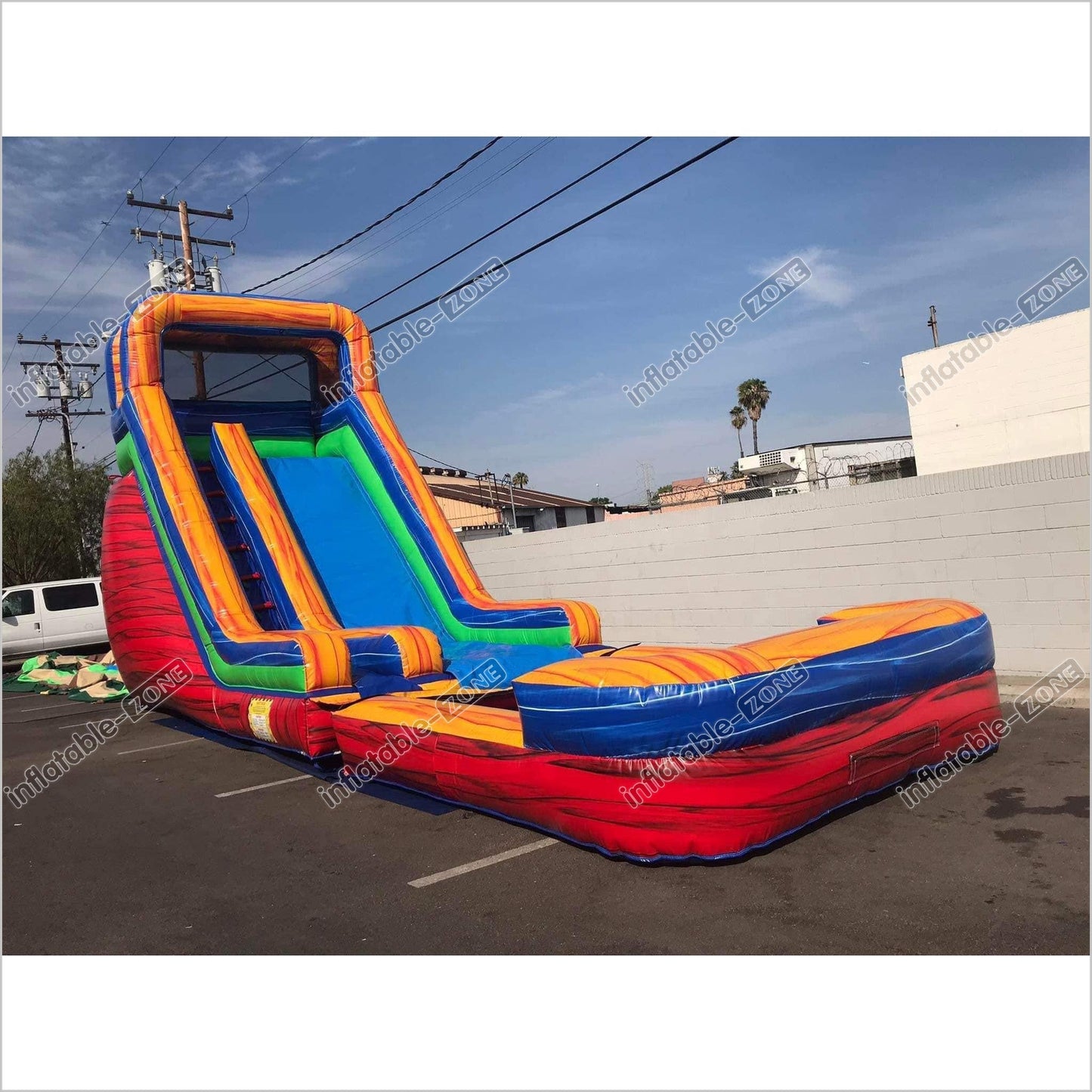 Customized Inflatable Water Slide For Party, Water Slide Inflatable Commercial - Inflatable-Zone