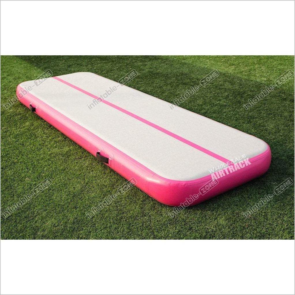 Pink Air Floor Gymnastics Air Tumble Mat - Inflatable-Zone