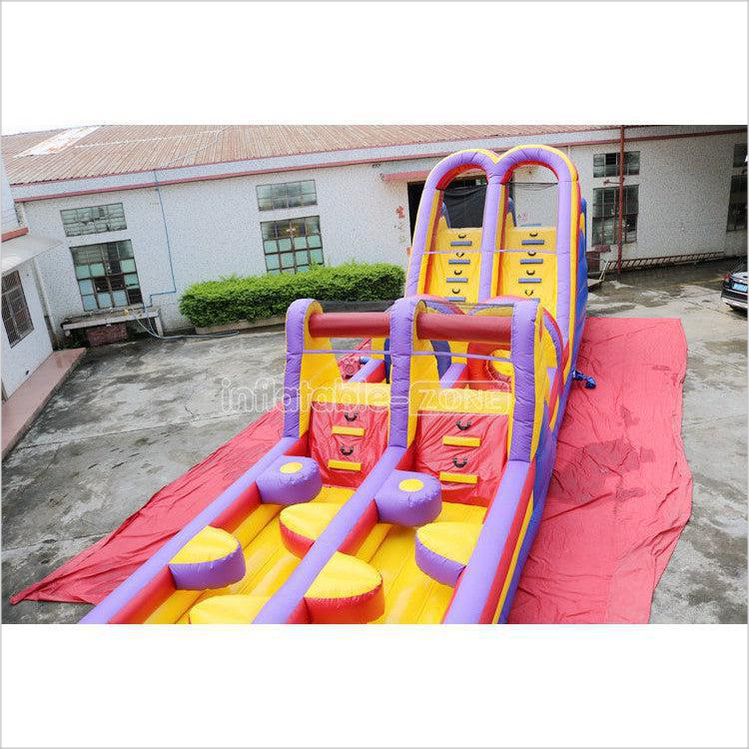 Commercial Inflatable Obstacle Course Inflatable Gems Adventure Obstacle Course - Inflatable-Zone