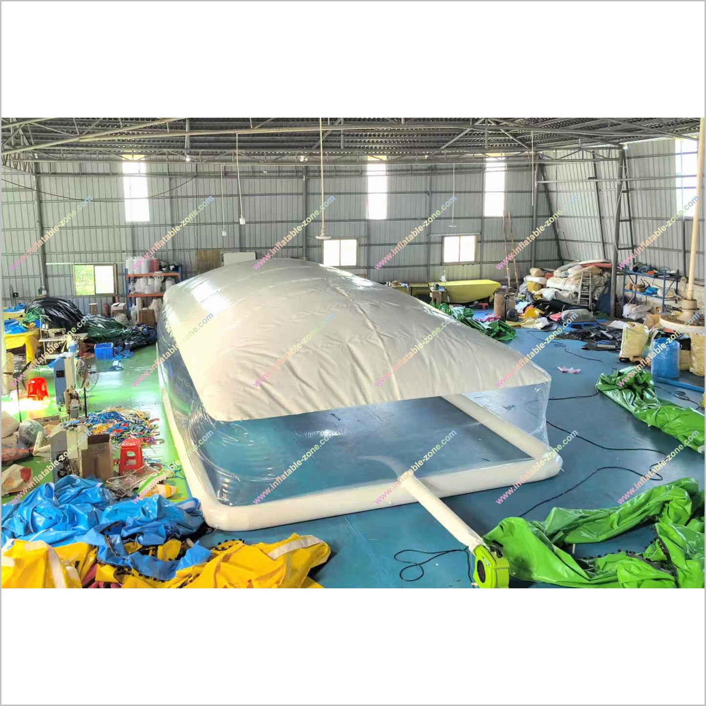 Large Pool Cover Inflatable Bubble Dome Swimming Pool Tent Inflatable Pool Cover Tent With White Ceiling - Inflatable-Zone