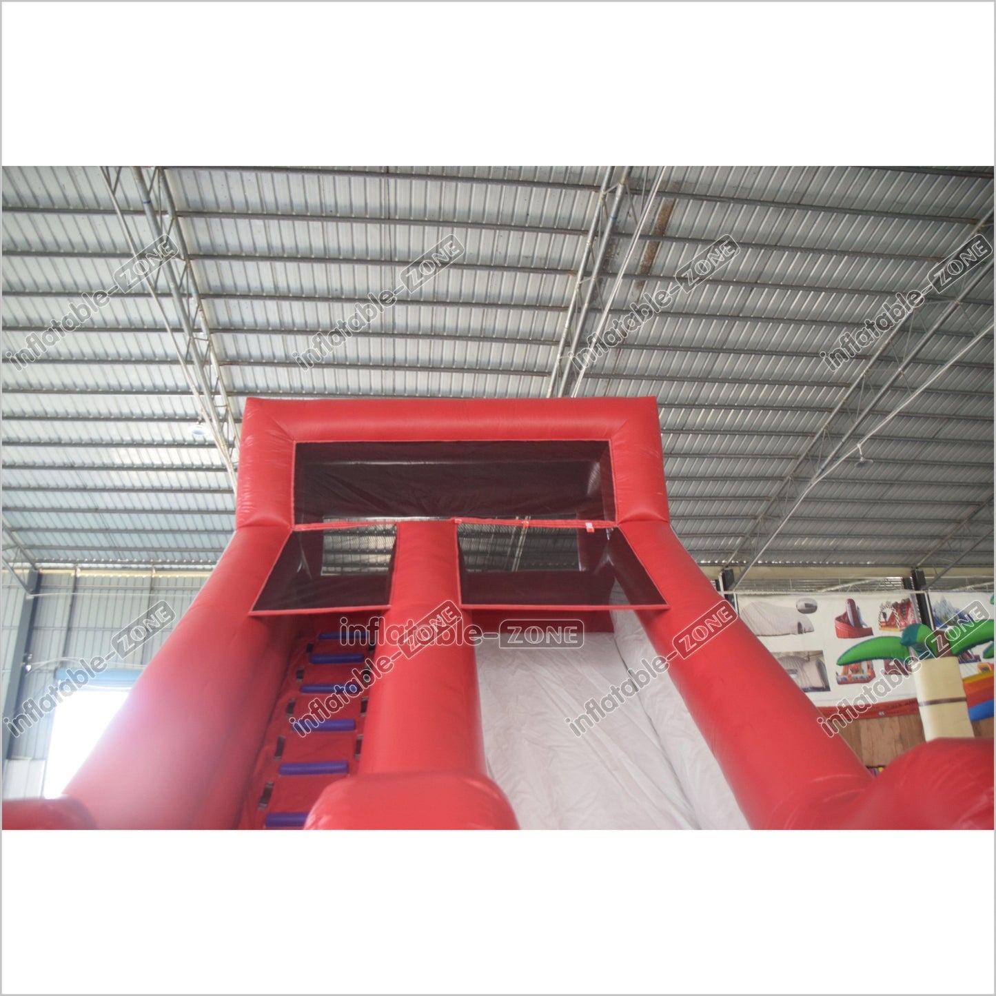 Commercial Inflatable Wet And Dry Water Slide Exciting Climb And Slide With Inflatable Splash Pool - Inflatable-Zone