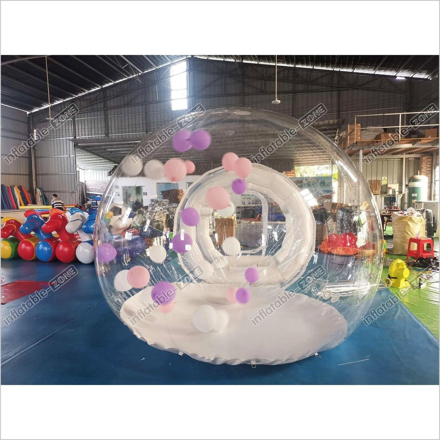 Inflatable Dome Tent Outdoor Bubble House Bubble House With Hot Tub Igloo - Inflatable-Zone