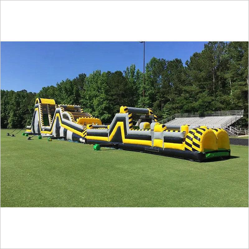Outdoor Obstacle Course Inflatable Ball Adventure Playground Bounce Assault Water At Home House Floor - Inflatable-Zone
