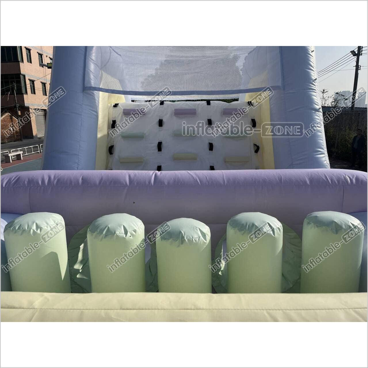Large Inflatable Obstacle Course Slip And Slide Birthday Party Fun Obstacle Course For Adults - Inflatable-Zone