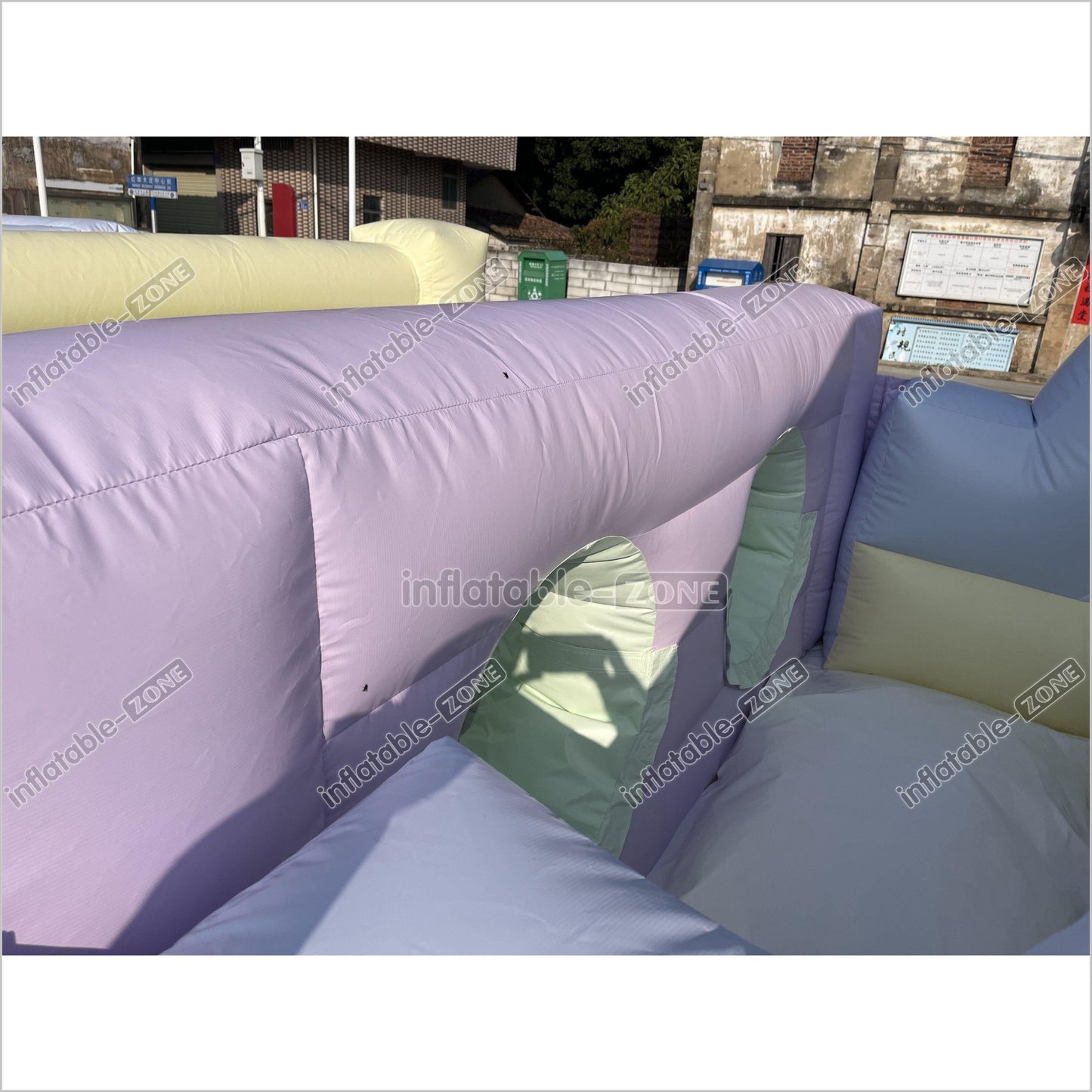 Large Inflatable Obstacle Course Slip And Slide Birthday Party Fun Obstacle Course For Adults - Inflatable-Zone