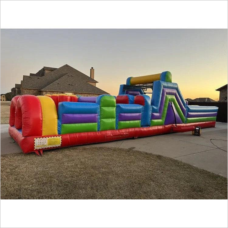 Inflatable Obstacle Course Bouncy Race Obstacles Ninja Warrior Course Assault Course - Inflatable-Zone