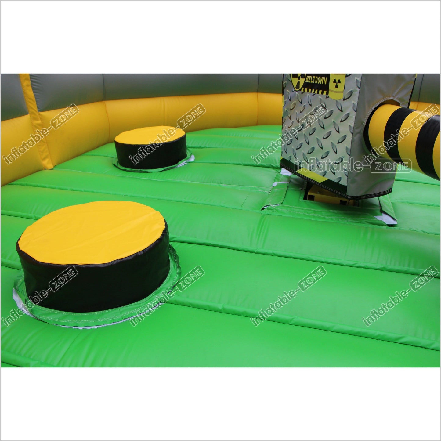 Commercial Inflatable Wipeout Sweeper Interactive Meltdown Machine Inflatable Bouncer Game Wipe Out Challenge - Inflatable-Zone