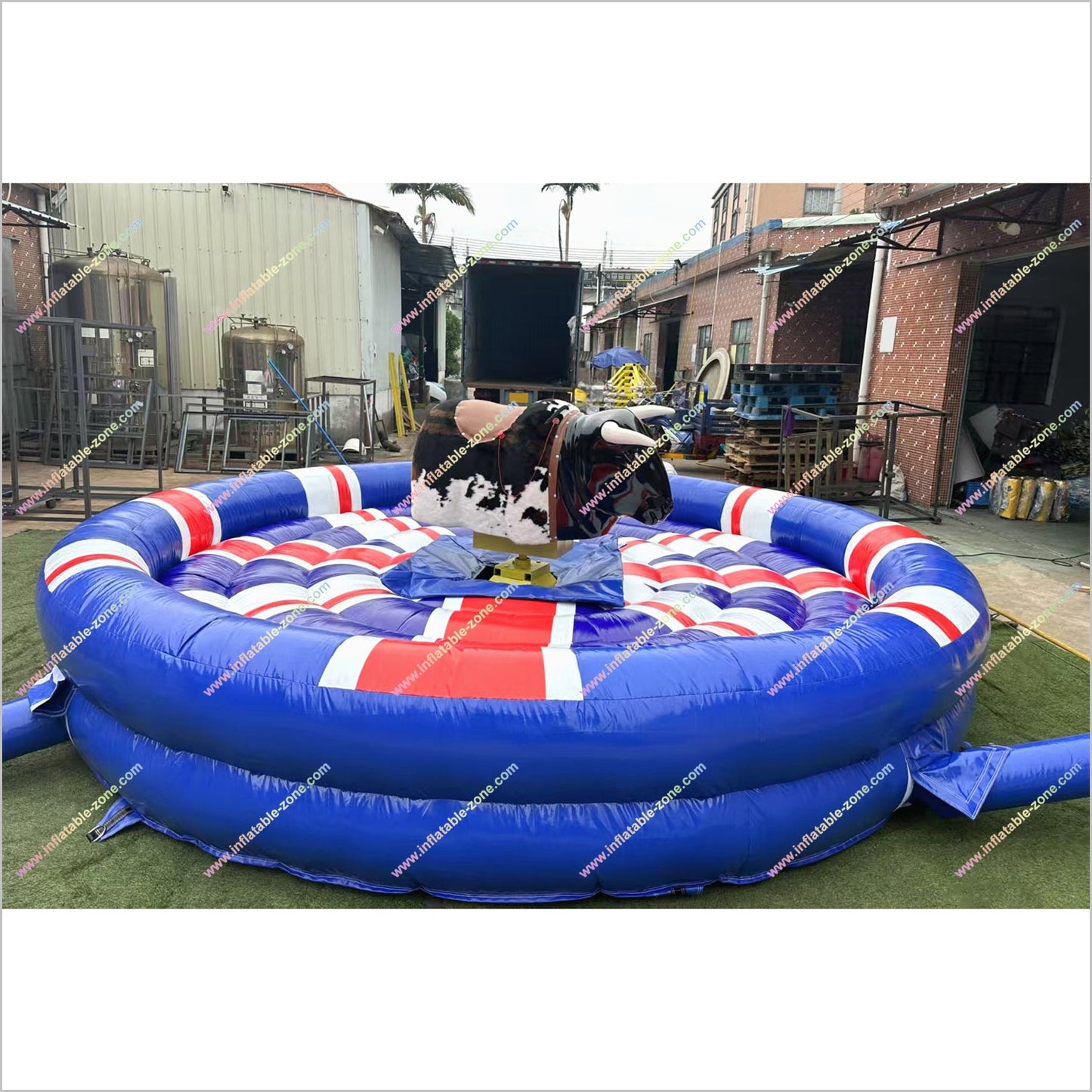Rotating Electric Mechanical Bull Riding Hot Outdoor Party Inflatable Mattress Rent Mechanical Bull Near Me