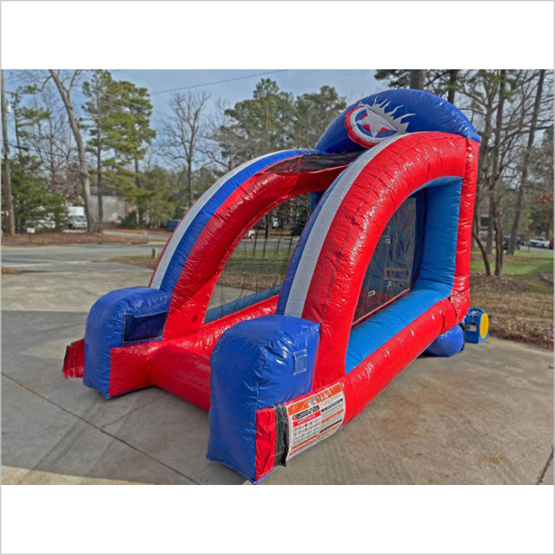 Frisbee Game Interactive Playground Inflatable Frisbee Fun Toss Party Equipment Rentals Team Building Near Me