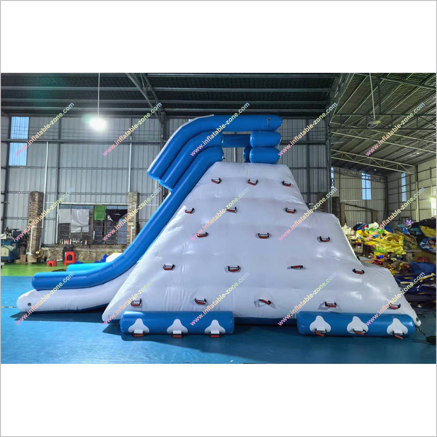 Free shipping for 20ft x 12ft x12ft inflatable iceberg with slide - Inflatable-Zone