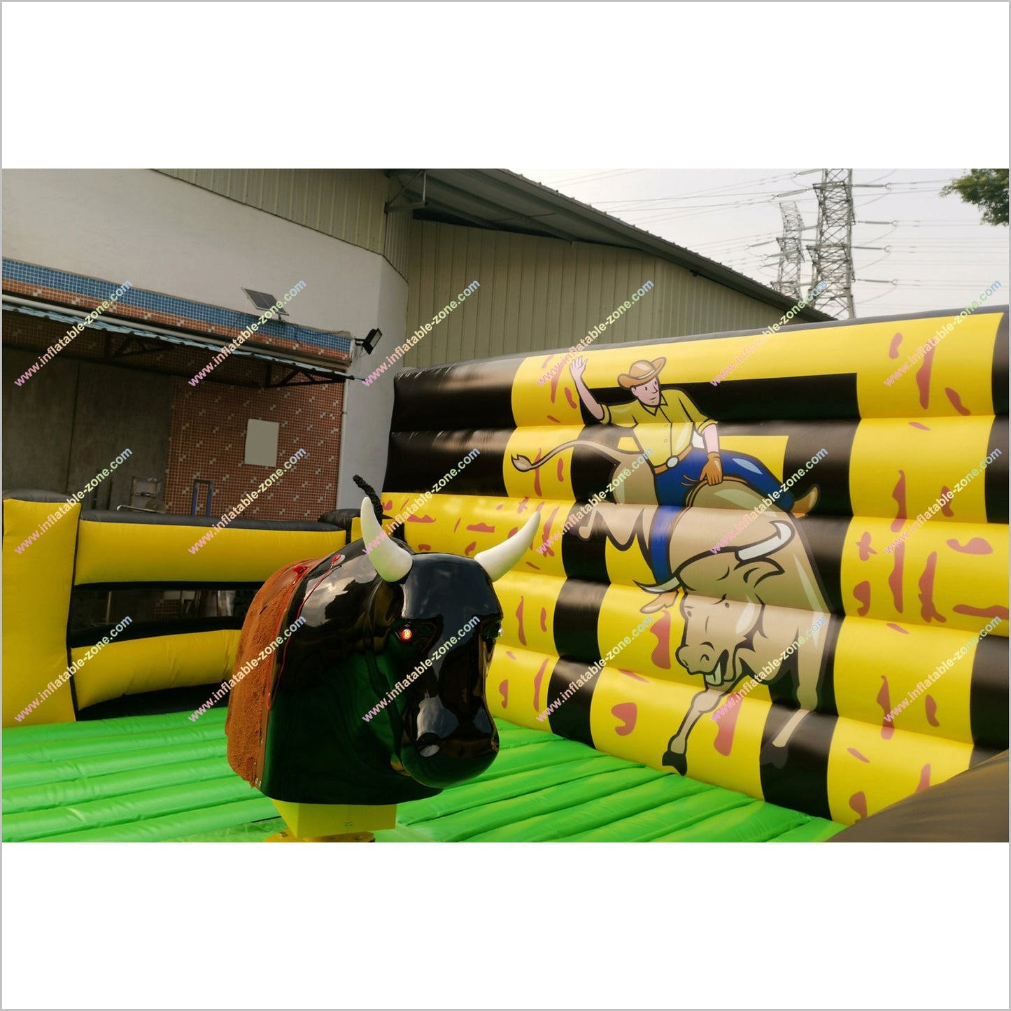 Best Amusement Park Ride Blow Up Mechanical Bull Inflatable Bull Rental Near Me Bounce House Mechanical Bull
