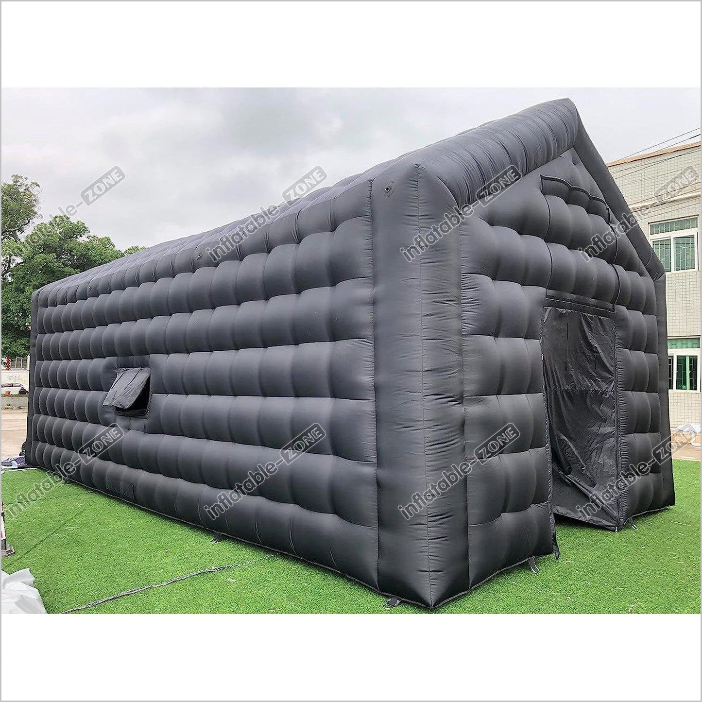 Large Black Inflatable Nightcube Wedding Tent Square Gazebo Event Room Big Mobile Portable Inflatable Night Club Party Pavilion Disco Tent - Inflatable-Zone