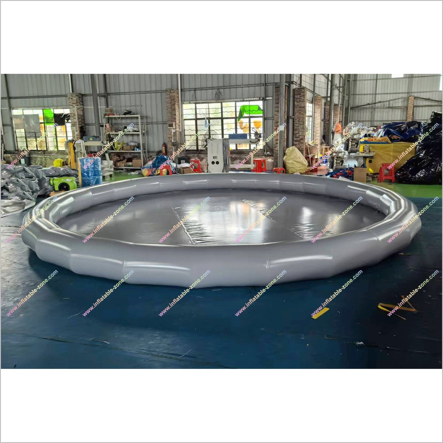 Round Inflatable Swimming Pool Backyard Amusement Park Inflatable Small Pool Water Play Toys - Inflatable-Zone