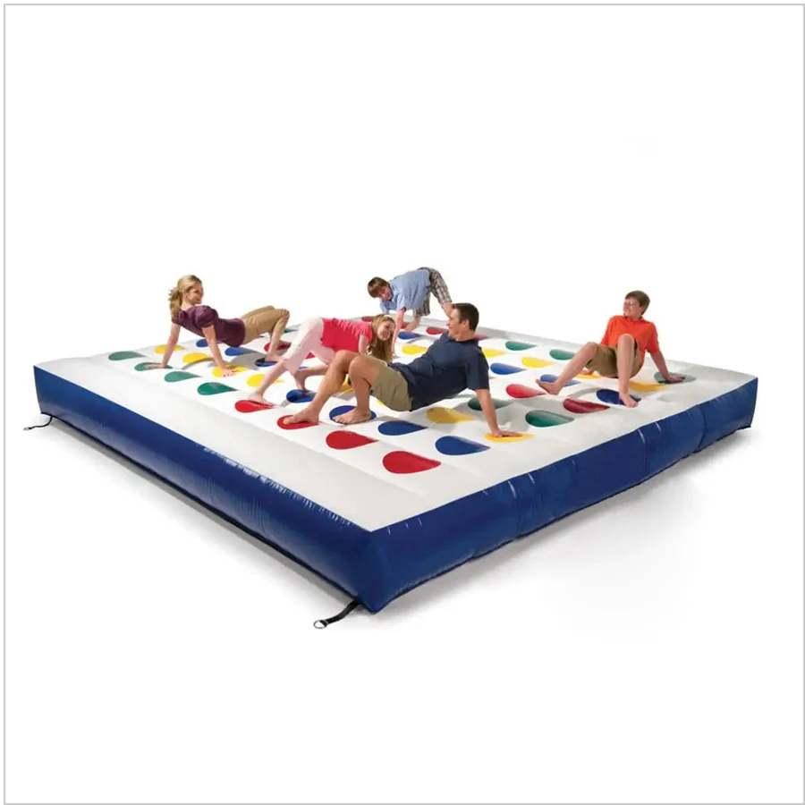 Gaint Inflatable Twister Game,Inflatable Twister Mattress,Giant Twister Bed - Inflatable-Zone
