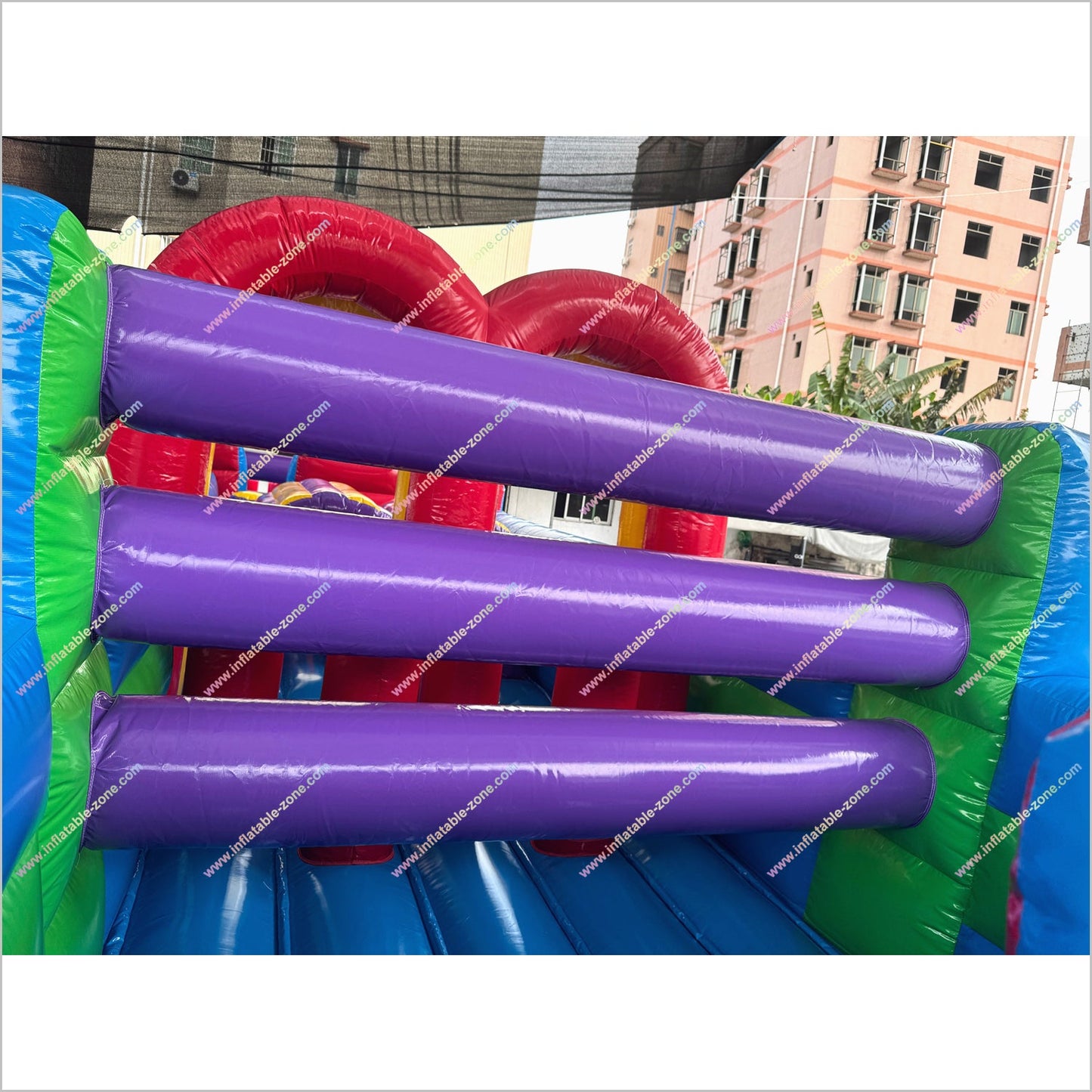 Adult Inflatable Obstacle Course Rental Inclusive Playground Equipment Obstacle Game Wipeout Course Near Me - Inflatable-Zone