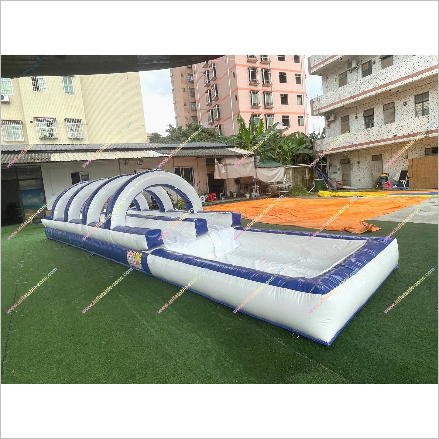 Adult Inflatable Water Slide Double Lane Slip And Slide Rentals Near Me Blow Up Water Slide Pool